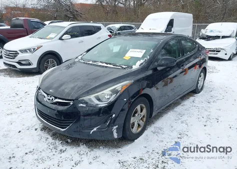 2014 Hyundai Elantra Se из США, поврежденный, VIN 5NPDH4AE9EH546673
